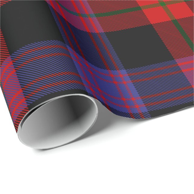 Papel De Presente Clan Brown Tartan (Ponta do rolo)