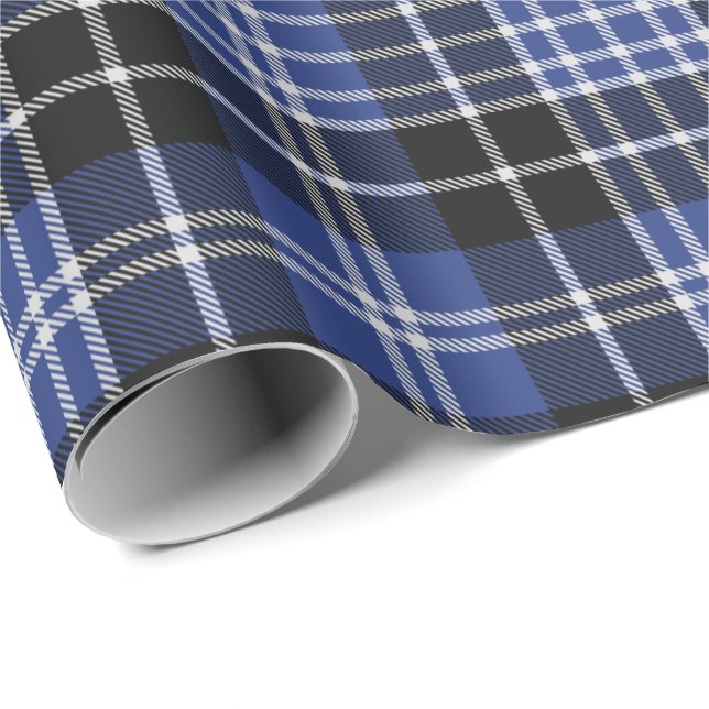 Papel De Presente Clan Clark Tartan (Ponta do rolo)