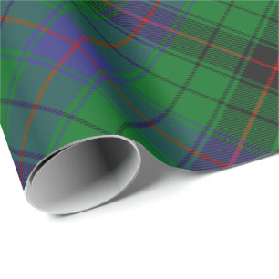Papel De Presente Clan Davidson Tartan