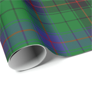 Papel De Presente Clan Davidson Tartan