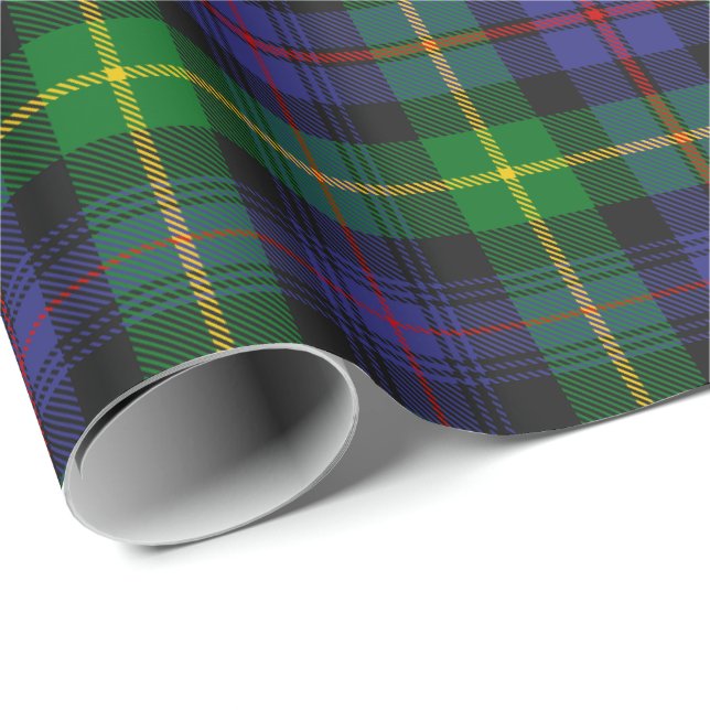 Papel De Presente Clan Farquharson Tartan Wrapping Paper (Ponta do rolo)