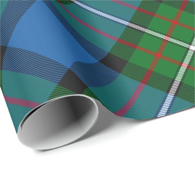 Papel De Presente Clan Ferguson Tartan Wrapping Paper (Ponta do rolo)