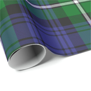 Papel De Presente Clan Forbes Tartan