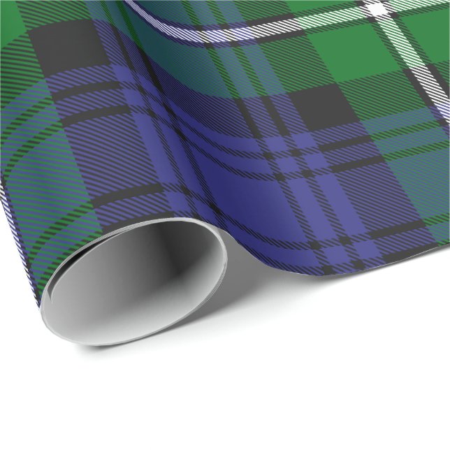 Papel De Presente Clan Forbes Tartan (Ponta do rolo)
