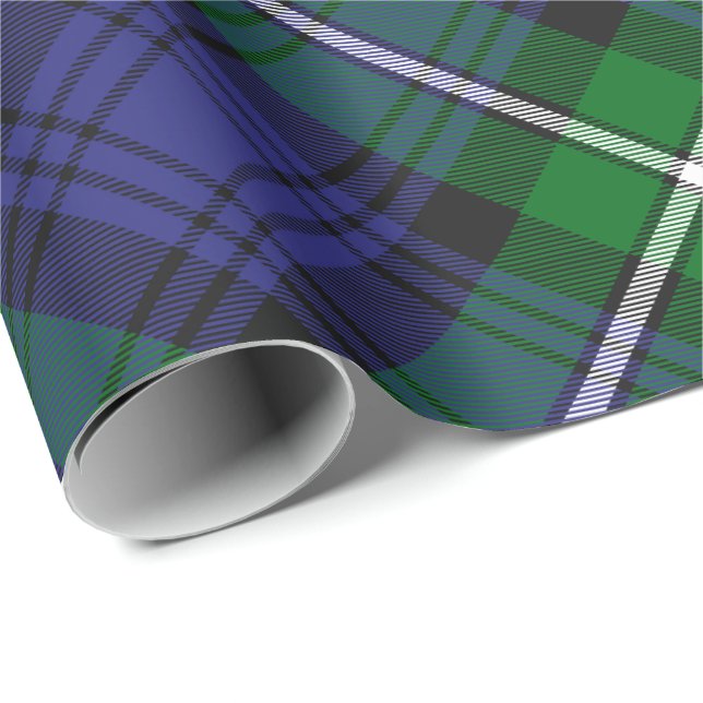 Papel De Presente Clan Forbes Tartan (Ponta do rolo)