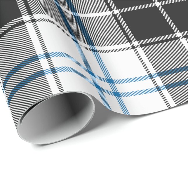 Papel De Presente Clan Forbes Vestido Tartan (Ponta do rolo)