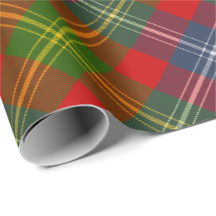 Papel De Presente Clan Forrester Tartan