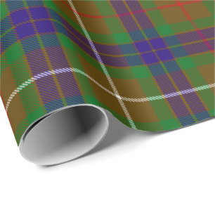Papel De Presente Clan Fraser caçando Tartan