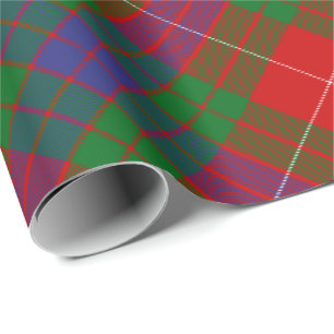 Papel De Presente Clan Fraser Tartan Wrapping Paper