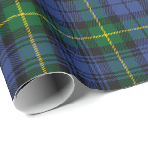 Papel De Presente Clan Gordon Tartan Wrapping Paper
