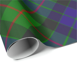 Papel De Presente Clan Gunn Tartan Wrapping Paper