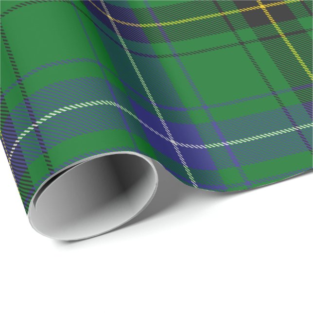 Papel De Presente Clan Henderson Tartan (Ponta do rolo)