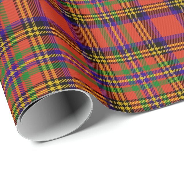 Papel De Presente Clan Hepburn Tartan (Ponta do rolo)