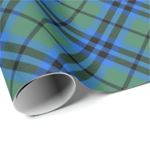 Papel De Presente Clan Keith Tartan