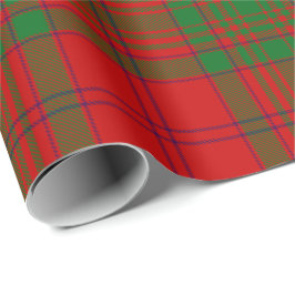Papel De Presente Clan MacAlister do Glenbarr Tartan Wrapping Paper
