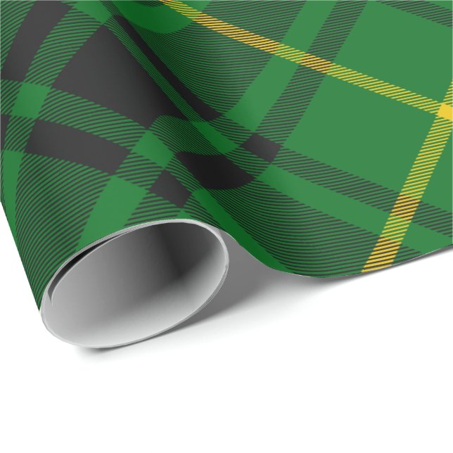 Papel De Presente Clan MacArthur Tartan (Ponta do rolo)