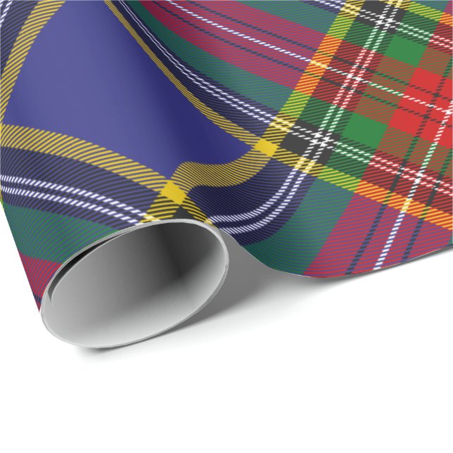 Papel De Presente Clan MacBeth Tartan Wrapping Paper (Ponta do rolo)