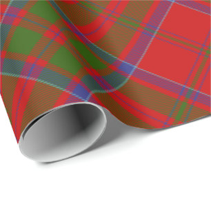 Papel De Presente Clan MacDonald do Keppoch Tartan Wrapping Paper