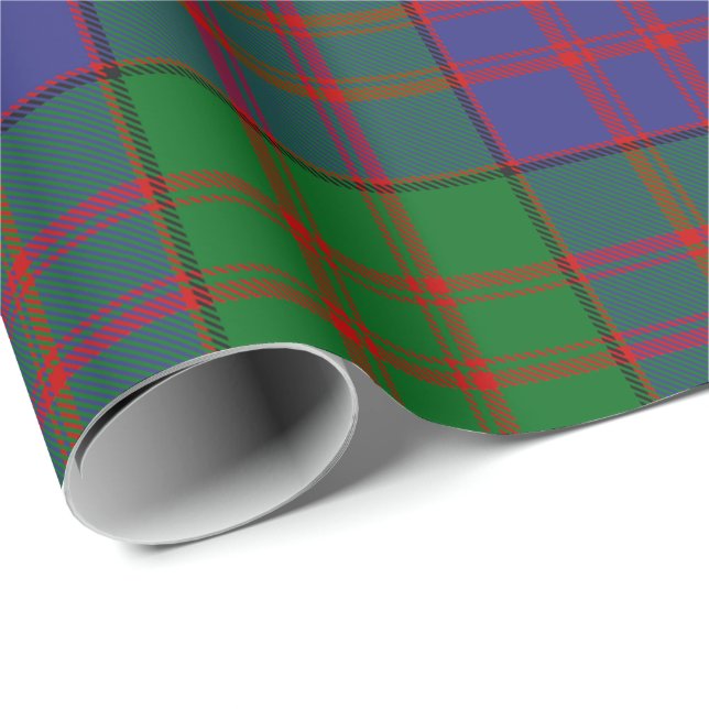 Papel De Presente Clan MacDonald Tartan Wrapping Paper (Ponta do rolo)