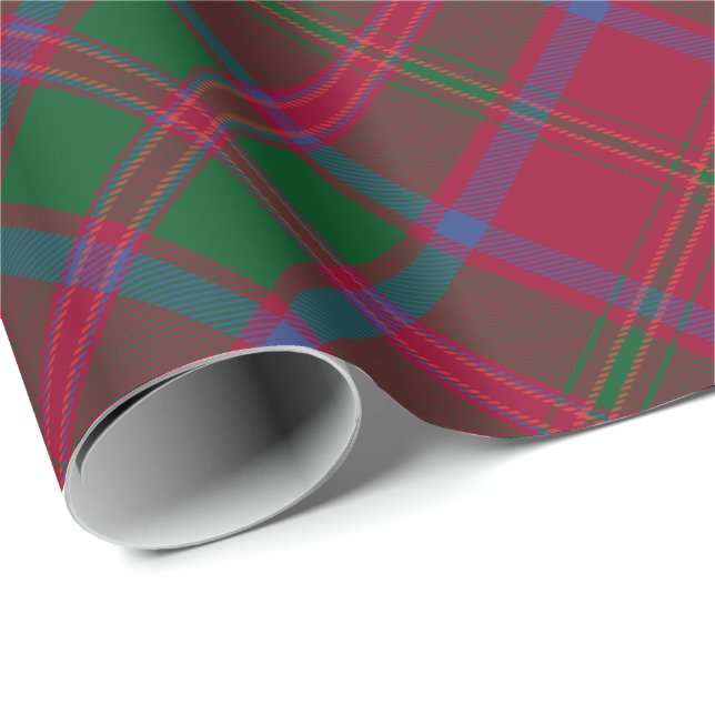 Papel De Presente Clan MacDougall Tartan (Ponta do rolo)