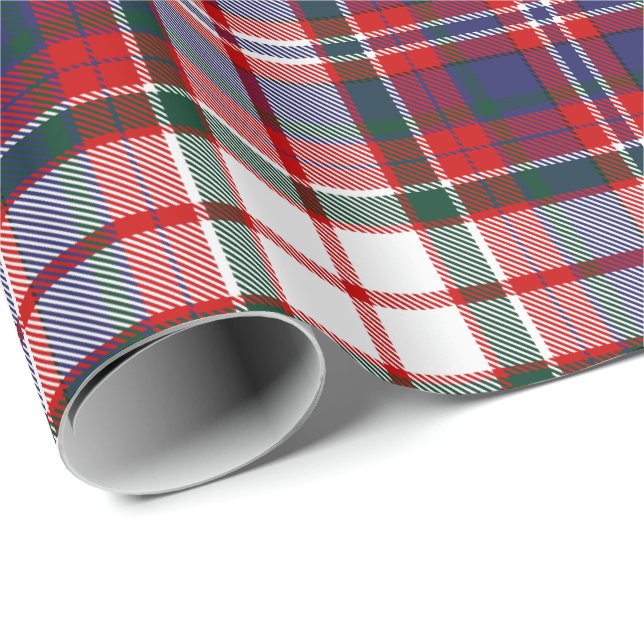 Papel De Presente Clan MacFarlane Dress Tartan (Ponta do rolo)