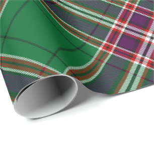 Papel De Presente Clan MacFarlane Modern caçando Tartan