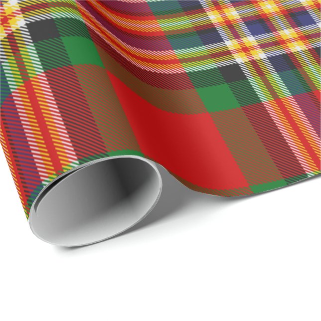 Papel De Presente Clan MacGill Tartan Wrapping Paper (Ponta do rolo)