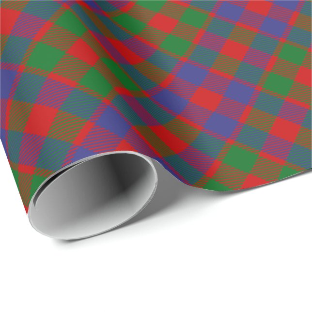 Papel De Presente Clan MacGowan Tartan (Ponta do rolo)
