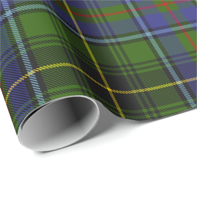 Papel De Presente Clan MacInnes Tartan (Ponta do rolo)
