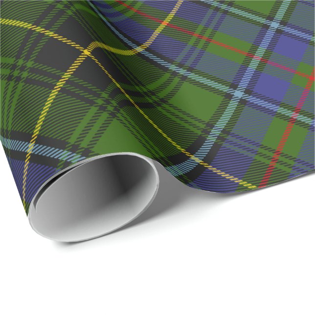 Papel De Presente Clan MacInnes Tartan (Ponta do rolo)
