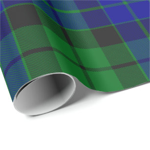 Papel De Presente Clan MacKay Tartan