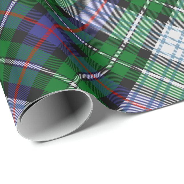 Papel De Presente Clan MacKenzie Dress Tartan Wrapping Paper (Ponta do rolo)