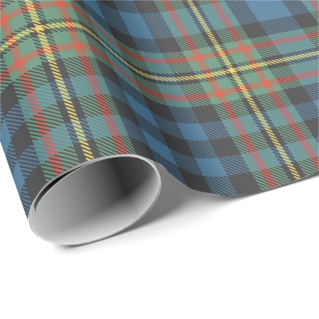 Papel De Presente Clan MacLellan Ancient Tartan (Ponta do rolo)