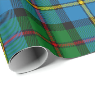 Papel De Presente Clan MacLeod caçando Tartan