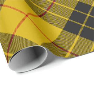 Papel De Presente Clan Macleod de Lewis Tartan Rotated Wrapping Pape