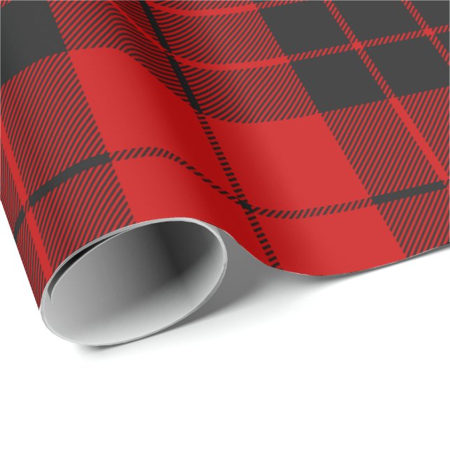Papel De Presente Clan Macleod de Raasay Tartan (Ponta do rolo)