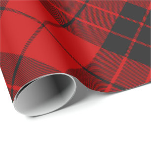 Papel De Presente Clan Macleod de Raasay Tartan Rotacionado