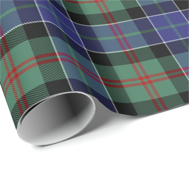 Papel De Presente Clan MacPhedran Tartan (Ponta do rolo)