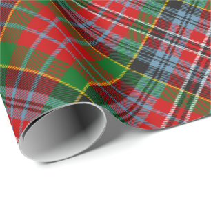 Papel De Presente Clan MacPherson Tartan Wrapping Paper