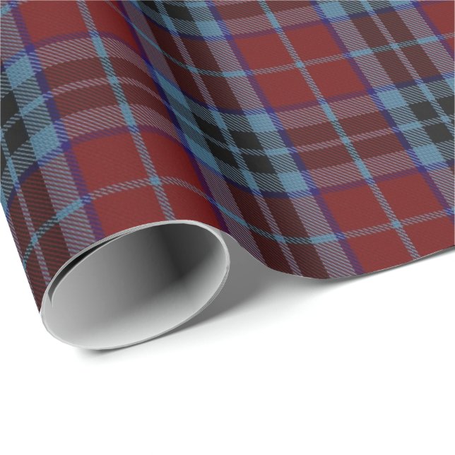 Papel De Presente Clan MacTavish Scottish Tartan (Ponta do rolo)