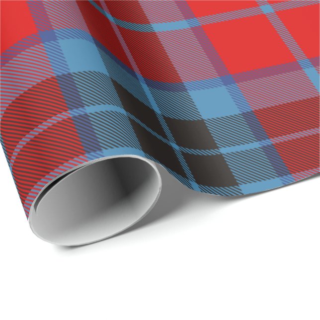 Papel De Presente Clan MacTavish Tartan (Ponta do rolo)
