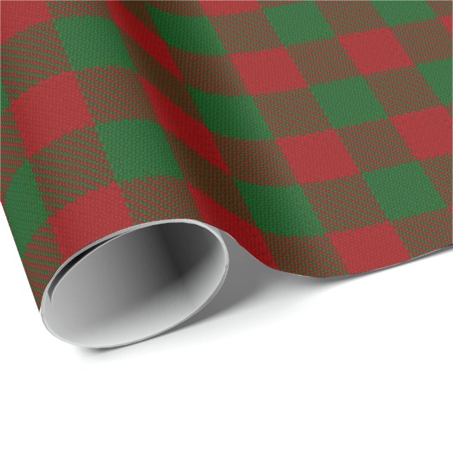 Papel De Presente Clan Moncreiffe Moncrief Scottish Tartan (Ponta do rolo)