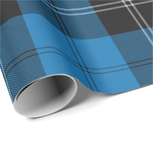 Papel De Presente Clan Ramsay Blue Hunting Tartan