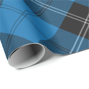 Papel De Presente Clan Ramsay Blue Hunting Tartan