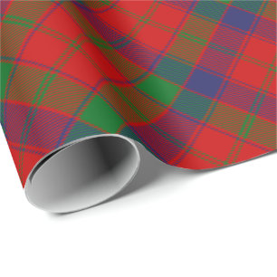Papel De Presente Clan Robertson Tartan