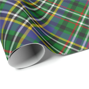 Papel De Presente Clan Scott Green Tartan Wrappaper