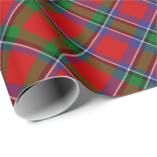 Papel De Presente Clan Sinclair Tartan