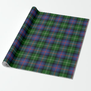 Papel De Presente Clan Sutherland Tartan