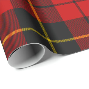 Papel De Presente Clan Wallace Tartan Wrapping Paper