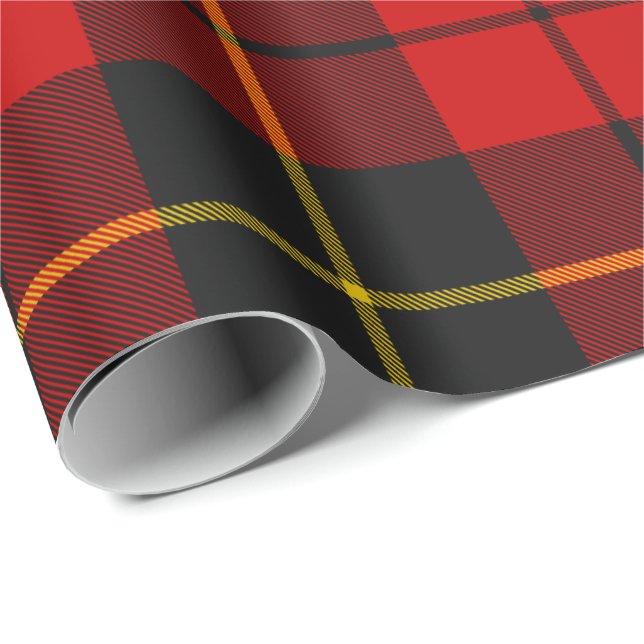 Papel De Presente Clan Wallace Tartan Wrapping Paper (Ponta do rolo)